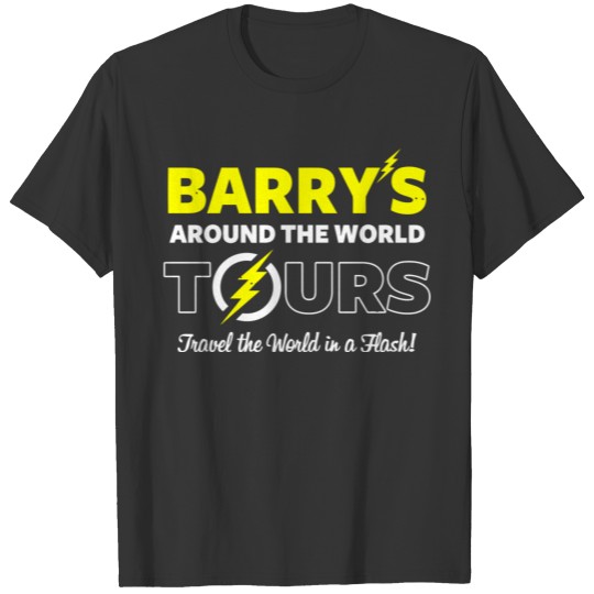 Barrys around the world tours T-shirt