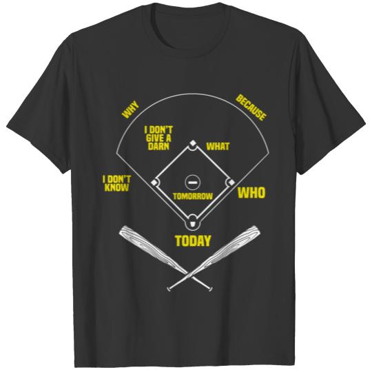 Funny Baseball Positions Baseball Player T Shirts