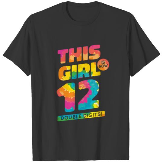 This Girl Is Now A 12th Birthday Present T-shirt