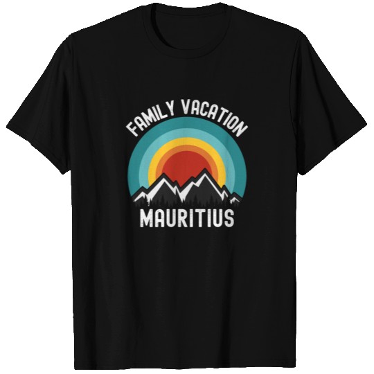 Mauritius Family Vacation Matching Outfit T Shirts