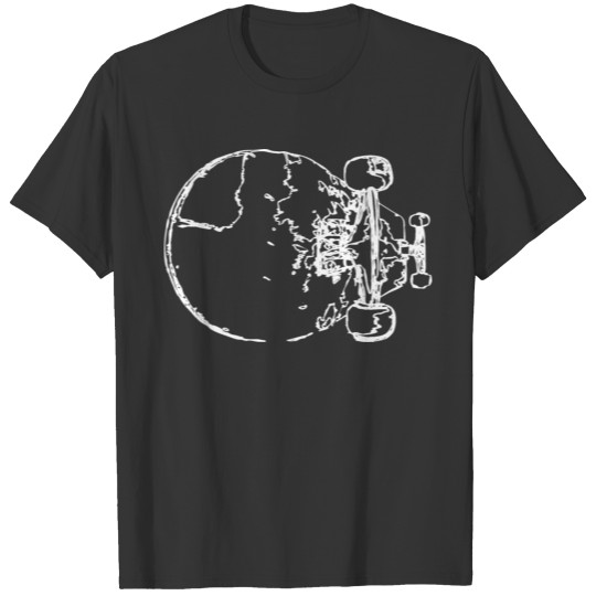Skateboard Sketch T-shirt