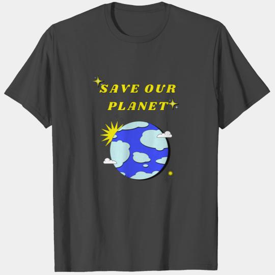 Save Our Planet Aesthetic | Environmental Advocacy T Shirts