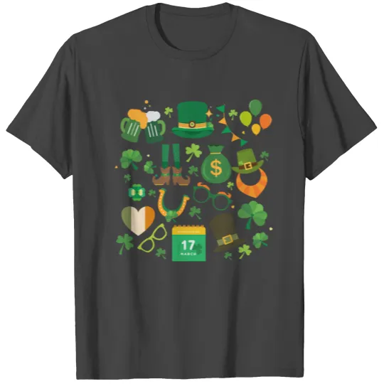 St Patricks Day Doodle- Saint Patricks Day T Shirts