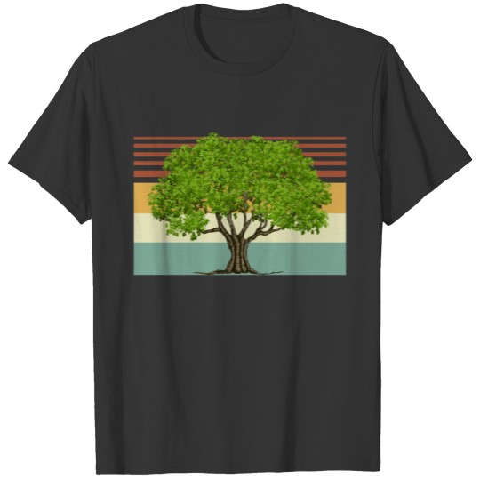 Acorn Tree Matching Fathers Day Vintage T-shirt