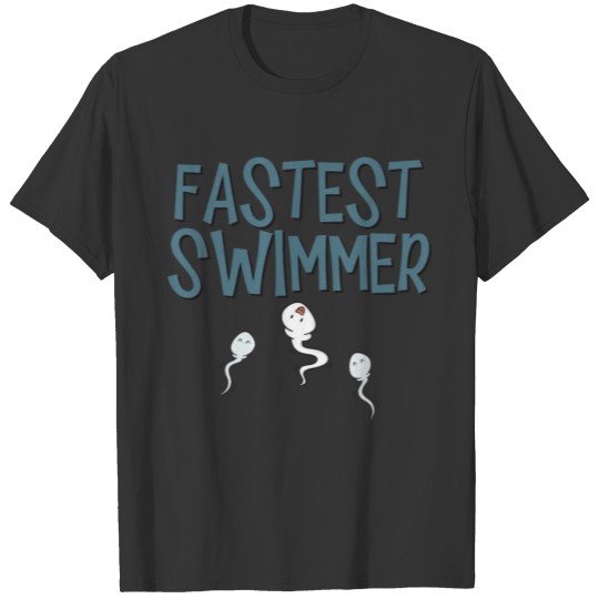 Fastest Swimmer Bodysuit Fathers Day T-shirt