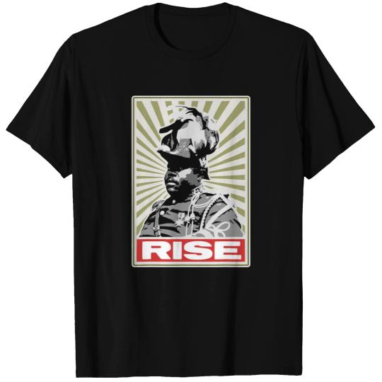 Black History Month Rise Afrocentric T Shirts