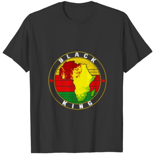Black King History Pride T Shirts, African American