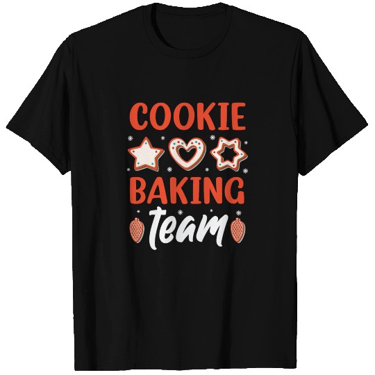 Cookie Baking Team Christmas Gingerbread Family T Shirts