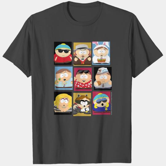 South Park - Faces Of Cartman T Shirts