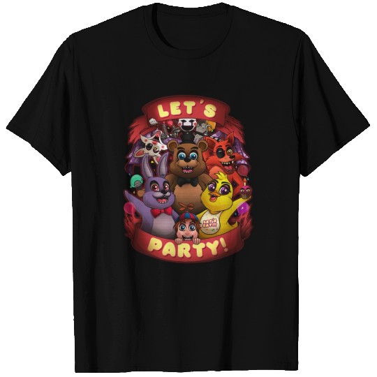 FNAF Let's Party T Shirts