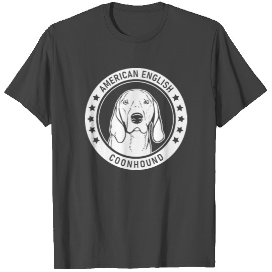 American English Coonhound Fan Gift T Shirts