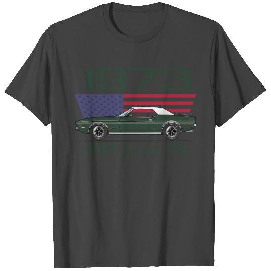302 V8 Dark Green T Shirts