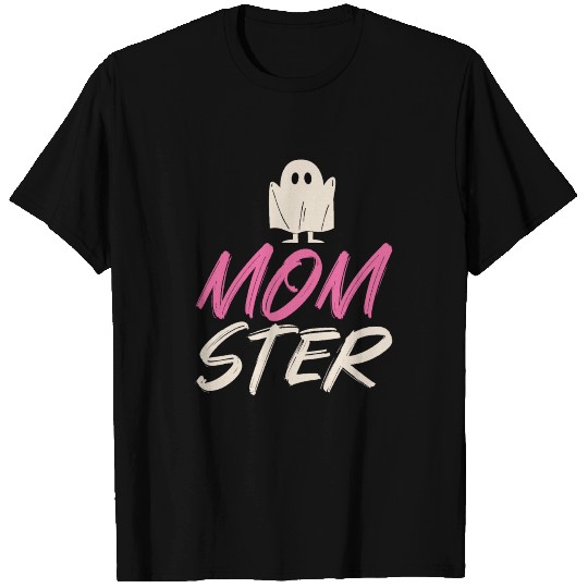 Halloween Momster Funny Mom Spider Web Bat T Shirts