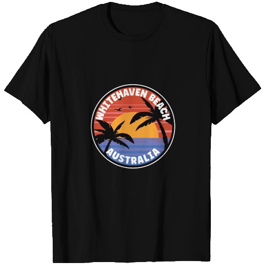 Whitehaven Beach Australia Sunset T Shirts