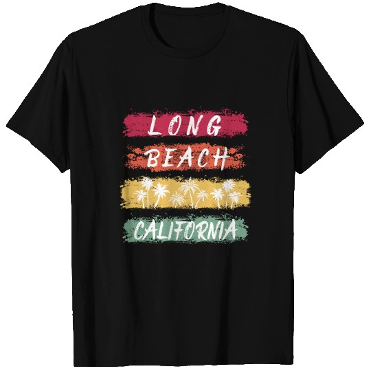 Long Beach California Chalk T Shirts