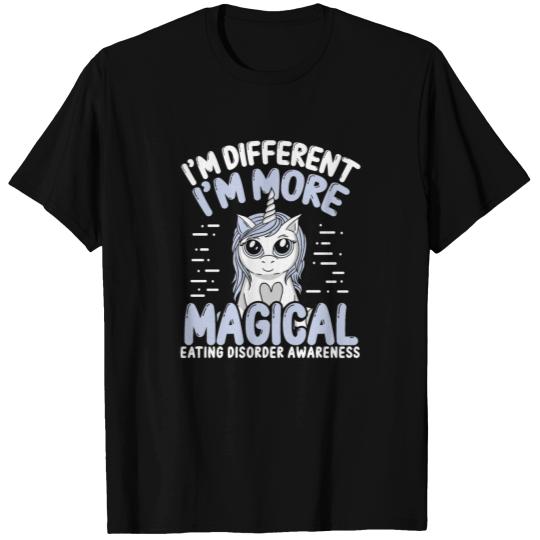 Eating Disorder Awareness Periwinkle Ribbon T Shirts