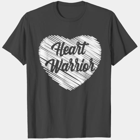 Heart Warrior Wear Red Heart Disease Awareness T Shirts