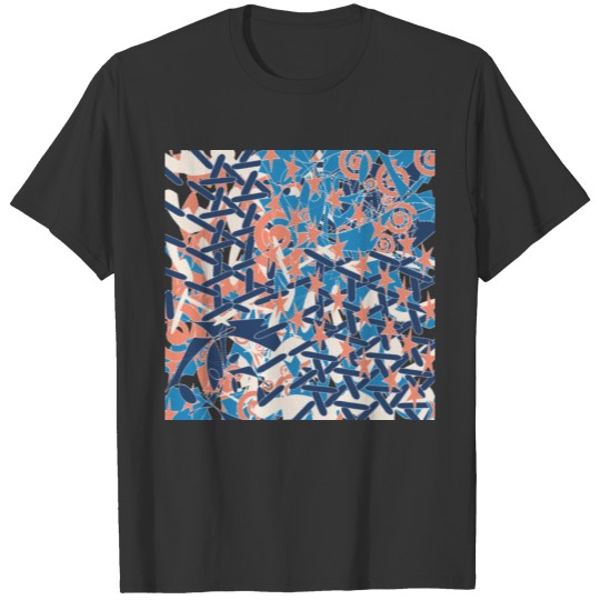 abstract painting randomized shapes T Shirts