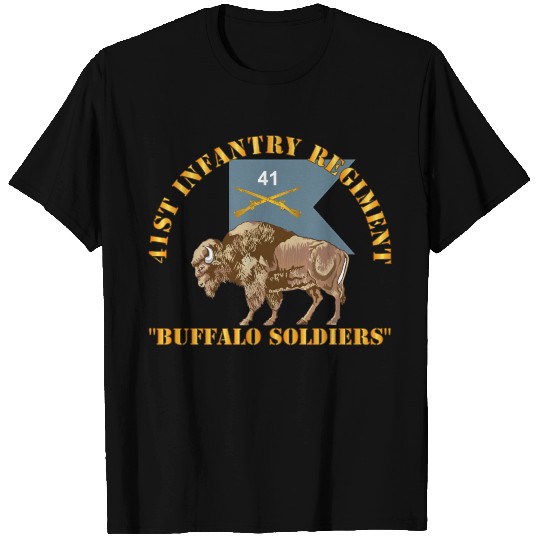 41st Infantry Regiment Buffalo Soldiers T Shirts