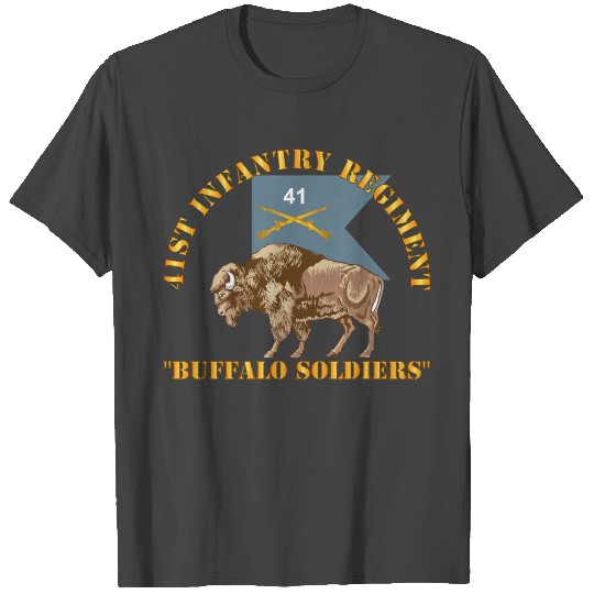 41st Infantry Regiment Buffalo Soldiers T Shirts