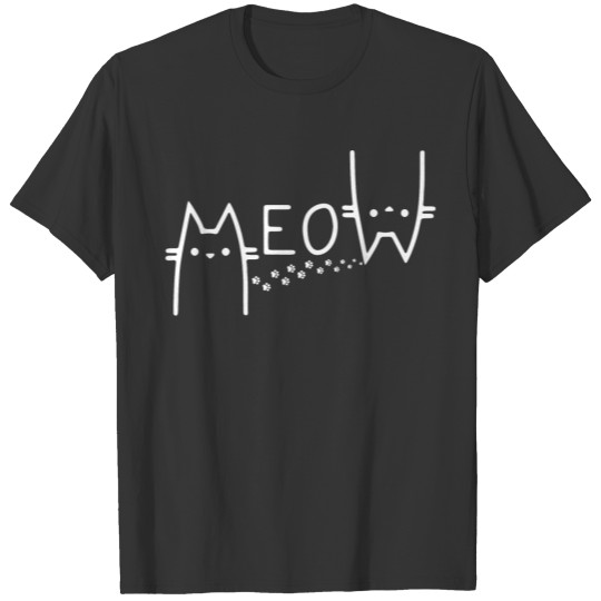 Meow T Shirts - Fluffy kitten