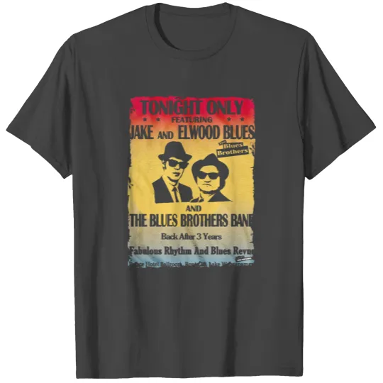 The Blues Brothers Jake And Elwood T Shirts