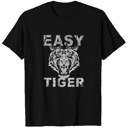 Easy Tiger Cool Tiger Face T Shirts