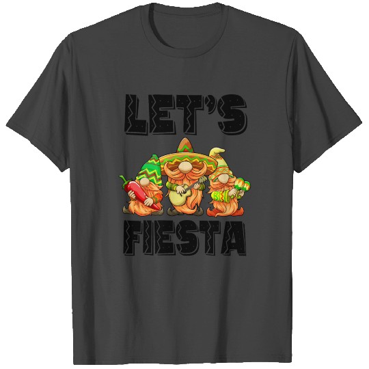 Lets Fiesta Cinco De Mayo T Shirts