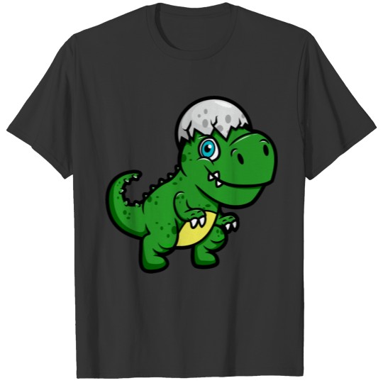 baby trex | baby dino | dinosaur | happy dino T Shirts