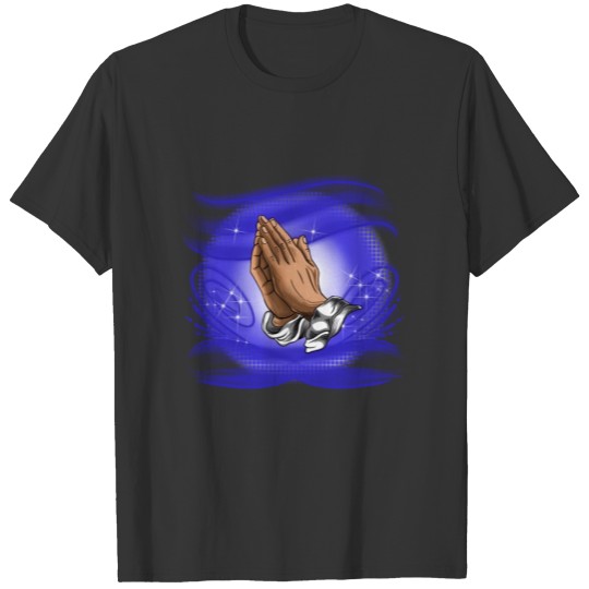 In Loving Memory of-praying hands T-shirt