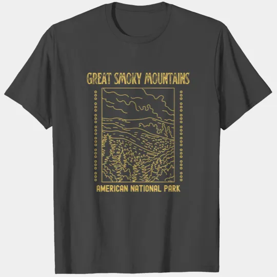Great Smoky Mountains - National Park T Shirts