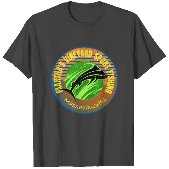 Martha's Vineyard Sport Fishing T Shirts