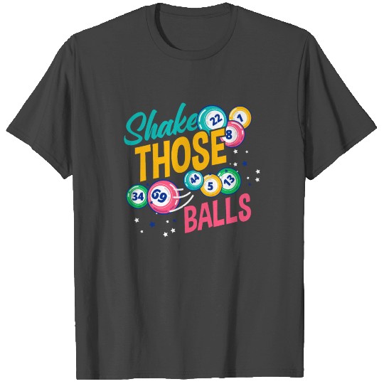 Bingo Balls Gambling T Shirts