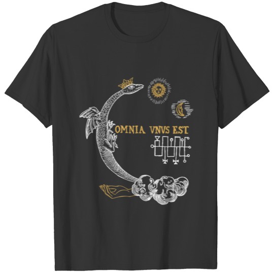 Medieval Alchemical Dragon T-shirt