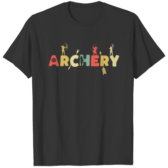 Retro Archery Vintage Archer Bowman T-shirt