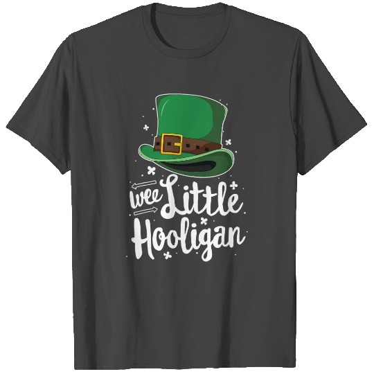 Wee Little Hooligan St Patricks Day Kids Boys Girl T Shirts