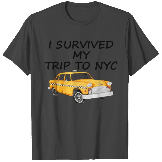I Survived My Trip To NYC I Love NYC New York T Shirts