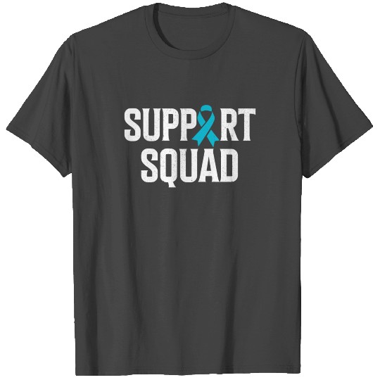 Tourette Syndrome Warrior Support Squad T Shirts