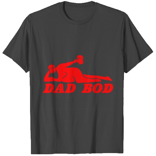 Dad Bod ©WhiteTigerLLC.Com LIKE US ON FACEBOOK T Shirts