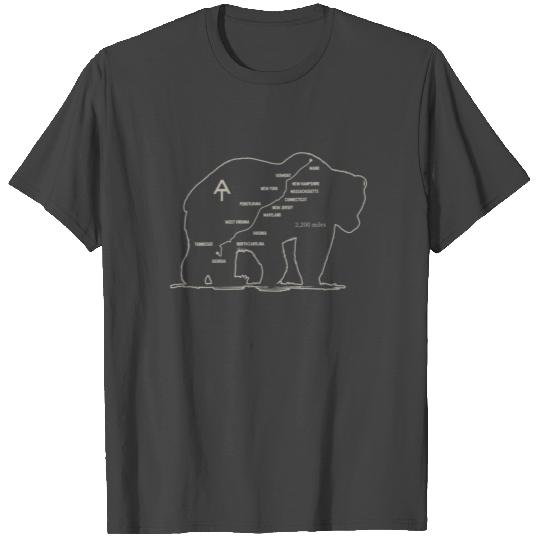Appalachian Trail Thruh Hiker,US National Park T Shirts