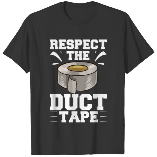 Duct Tape Roll Duck Taping Crafts Gaffa Tape T-shirt