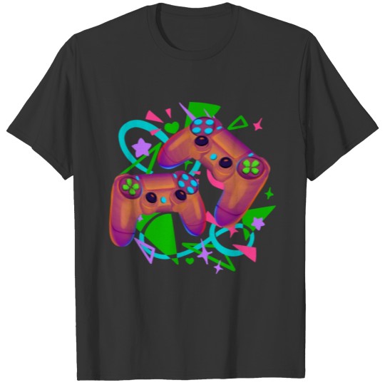 Neon Gamepad T-shirt