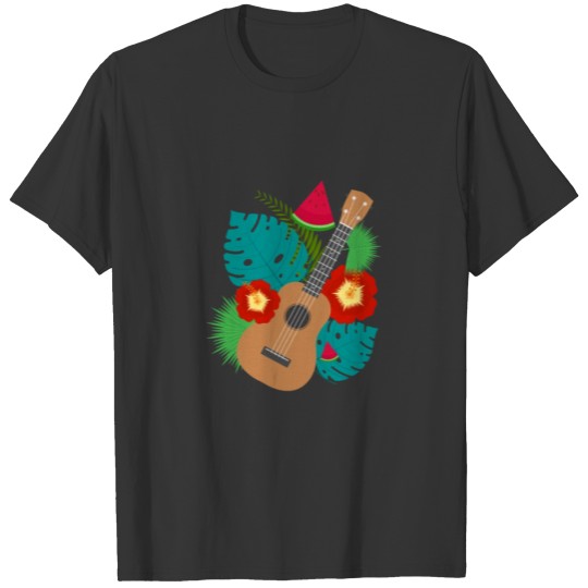 Ukulele Hawaii T-shirt