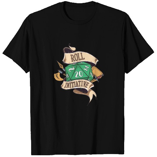 D20 Dungeon Master Family Game Night T Shirts
