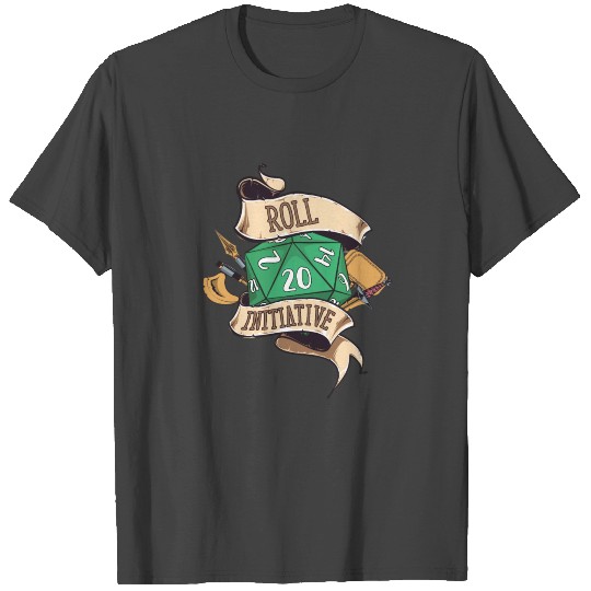 D20 Dungeon Master Family Game Night T Shirts