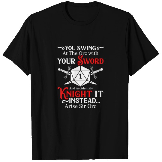 D20 Dungeon Master Game T Shirts