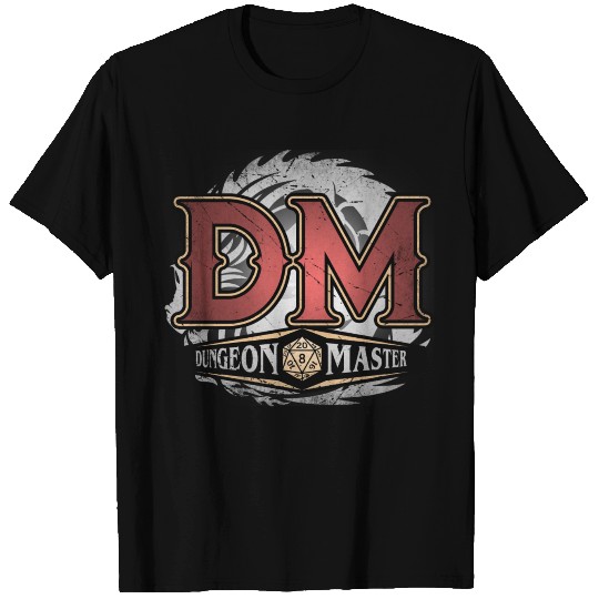 D20 Dungeon Master Family Game Night T Shirts