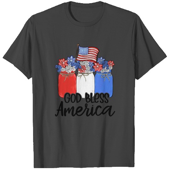 God Bless America Party July 4th T Shirts