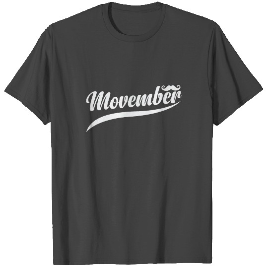 Man Beard Movember Facial Hair T Shirts