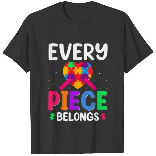 completing Each Others - Autism Awareness Support T-shirt